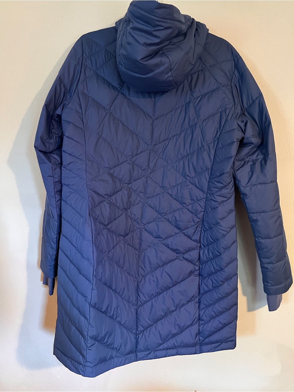 Columbia Women's Heavenly™ Long Hooded Jacket Thin Puffer Large - Picture 3 of 7